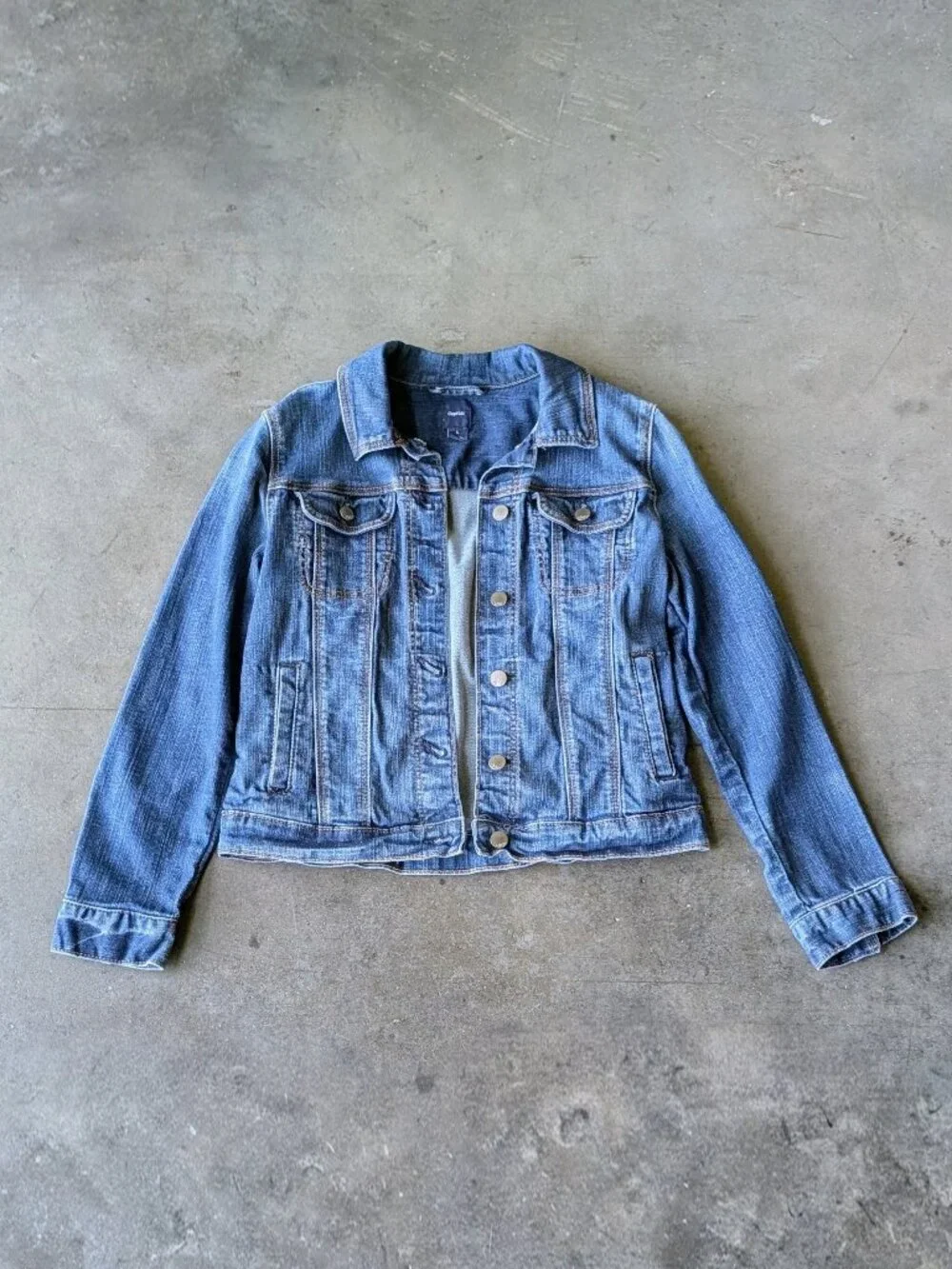 Gap Kids Blue Denim Jean Jacket large